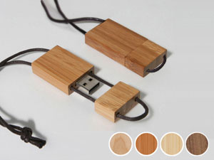 Abbildung: USB Wood CLASSIC Lanyard